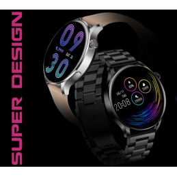 SMARTWATCH FOR WOMEN Rubicon RNCE81 - CONNECTIONS, PULSOKSYMETER (sr045b)SMARTWATCH DAMSKI Rubicon RNCE81 - WYKONYWANIE POŁĄCZEŃ, PULSOKSYMETR (sr045b)