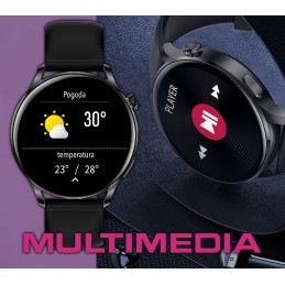 SMARTWATCH FOR WOMEN Rubicon RNCE81 - CONNECTIONS, PULSOKSYMETER (sr045b)SMARTWATCH DAMSKI Rubicon RNCE81 - WYKONYWANIE POŁĄCZEŃ, PULSOKSYMETR (sr045b)