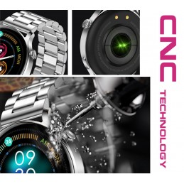 SMARTWATCH FOR WOMEN Rubicon RNCE81 - CONNECTIONS, PULSOKSYMETER (sr045b)SMARTWATCH DAMSKI Rubicon RNCE81 - WYKONYWANIE POŁĄCZEŃ, PULSOKSYMETR (sr045b)