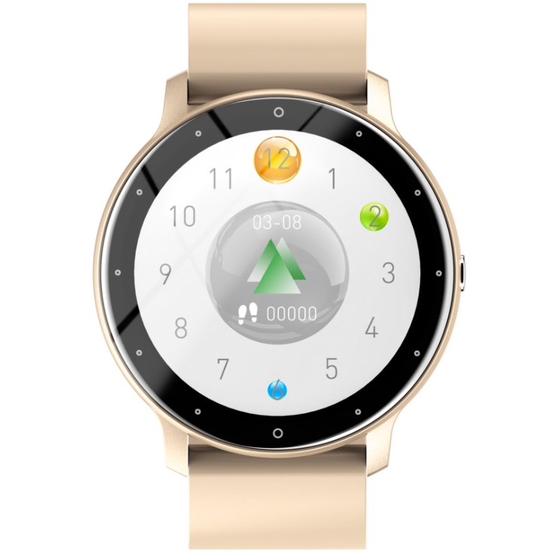 WOMEN'S SMARTWATCH Rubicon RNCF01 - OWN dial, PULSOMETER (sr047b)  SMARTWATCH DAMSKI Rubicon RNCF01 - WŁASNE TARCZE, PULSOMETR (sr047b)