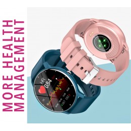 WOMEN'S SMARTWATCH Rubicon RNCF01 - OWN dial, PULSOMETER (sr047b)SMARTWATCH DAMSKI Rubicon RNCF01 - WŁASNE TARCZE, PULSOMETR (sr047b)