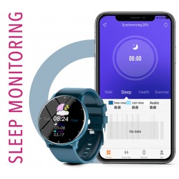 WOMEN'S SMARTWATCH Rubicon RNCF01 - OWN dial, PULSOMETER (sr047b)SMARTWATCH DAMSKI Rubicon RNCF01 - WŁASNE TARCZE, PULSOMETR (sr047b)