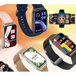 SMARTWATCH UNISEX Rubicon RNCF06 - SPORTS MODES, PULSOKSYMETER (sr051a)SMARTWATCH UNISEX Rubicon RNCF06 - TRYBY SPORTOWE, PULSOKSYMETR (sr051a)