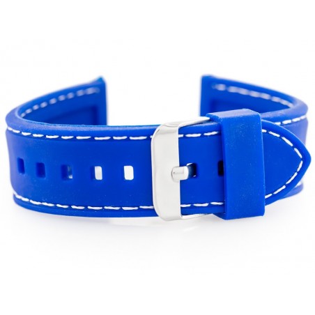U20 rubber watch strap - blue 26mm