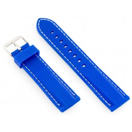 U20 rubber watch strap - blue 26mmPasek gumowy do zegarka U20 - niebieski 26mm