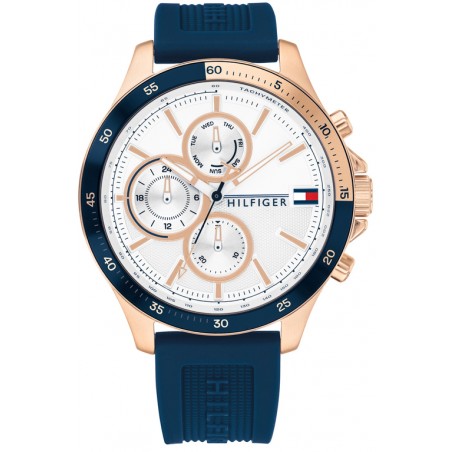 ZEGAREK MĘSKI TOMMY HILFIGER Bank 1791778 (zf064a) + BOX