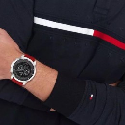 TOMMY HILFIGER LUCA MEN'S WATCH 1710490 (zf082a)ZEGAREK MĘSKI TOMMY HILFIGER LUCA 1710490 (zf082a)