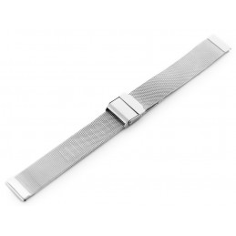 Pacific 04E bracelet - HQ mesh - silver 18mmBransoleta Pacific 04E - siatka HQ - srebrna 18mm