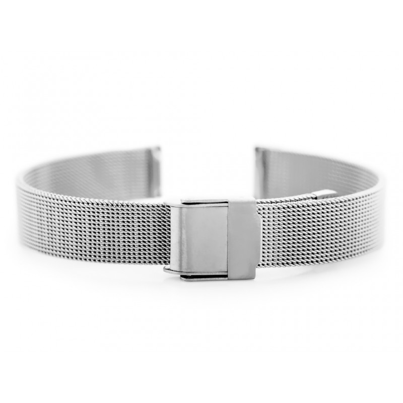 Bransoleta Pacific 04E - siatka HQ - srebrna 12mm  Bransoleta Pacific 04E - siatka HQ - srebrna 12mm